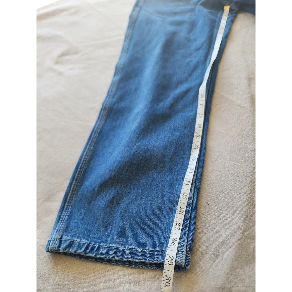 Vans🛹 Off The Wall Skate Baggy Loose Fit Carpenter Jeans Y2K streetwear 👍